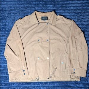 Lafayette 148 New York Tan Utility Jacket